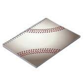 Ein Design eines Baseballs oder Softballs Notizblock (Linke Seite)