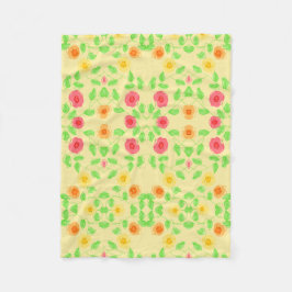 Ein Designer, der mit Buttergelben einblenden kann Fleecedecke