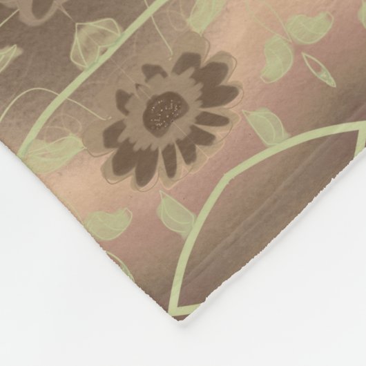 Ein Designer glaubt an Märchen Fleecedecke (Ecke)