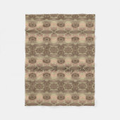 Ein Designer glaubt an Märchen Fleecedecke (Vorderseite)