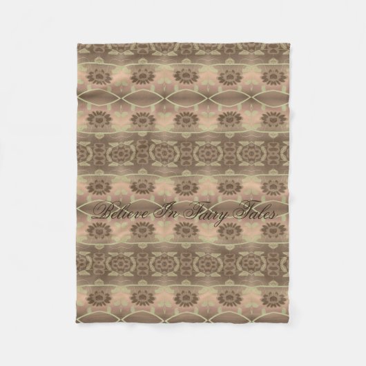 Ein Designer glaubt an Märchen Fleecedecke (Vorderseite)