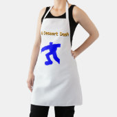 Ein Dessert-Dash-Weißer Apron Weiße Gurte Schürze (InSitu)