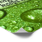 "Ein detaillierter Zeitplan" Motivation Affirmatio Poster (Ecke)