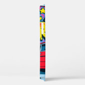 Ein detailliertes Bild von Graffiti zeichnend. Kon Case-Mate iPhone Hülle (Rückseite / Rechts)