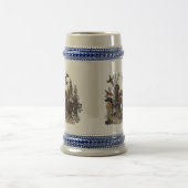 Ein deutscher Kurzzeiger Bierglas (Mittel)