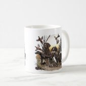 Ein deutscher Kurzzeiger Kaffeetasse (VorderseiteRechts)