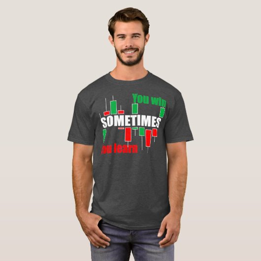 Ein Devisen- oder Aktienhändler-Zitat T-Shirt (Vorne ganz)