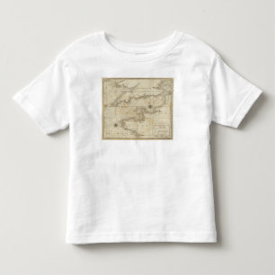 Ein Diagramm des britischen Kanals Kleinkind T-shirt