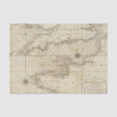 Ein Diagramm des britischen Kanals Seidenpapier (Vorderseite)