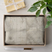 Ein Diagramm des britischen Kanals Seidenpapier (Geschenk)