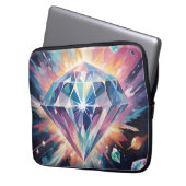Ein Diamant im All Laptopschutzhülle (Vorderseite Links)