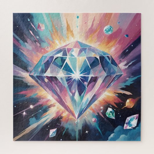 Ein Diamant im All Puzzle (Vertikal)