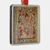 Ein Dichter-Sänger, Musiker und Sänger Ornament Aus Metall (Rechts)