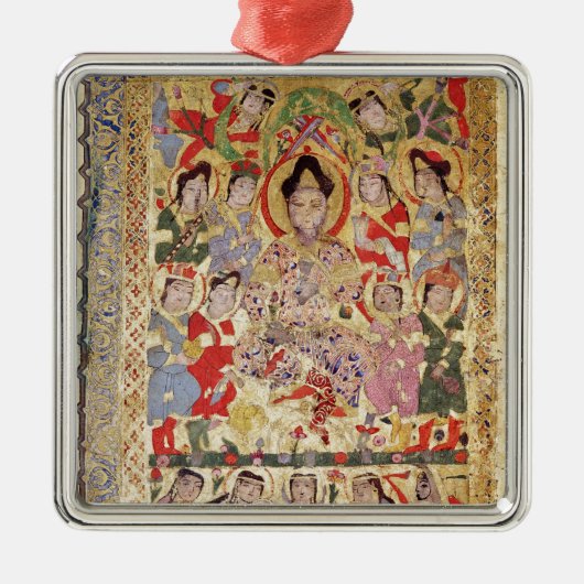 Ein Dichter-Sänger, Musiker und Sänger Ornament Aus Metall (Vorne)