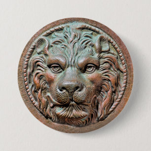 Ein Dickens-Weihnachtsrücklauf Button