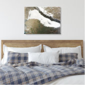 Ein dicker Ufer niedriger Wolken Leinwanddruck (Insitu (Schlafzimmer))
