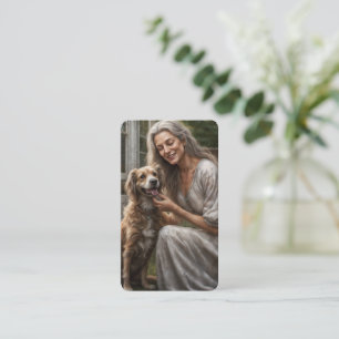 Ein Dienstag Nachmittag mit meinem Hundefreund Les Visitenkarte