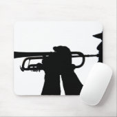 Ein Dienstmitglied spielt eine Melodie Mousepad (Mit Mouse)