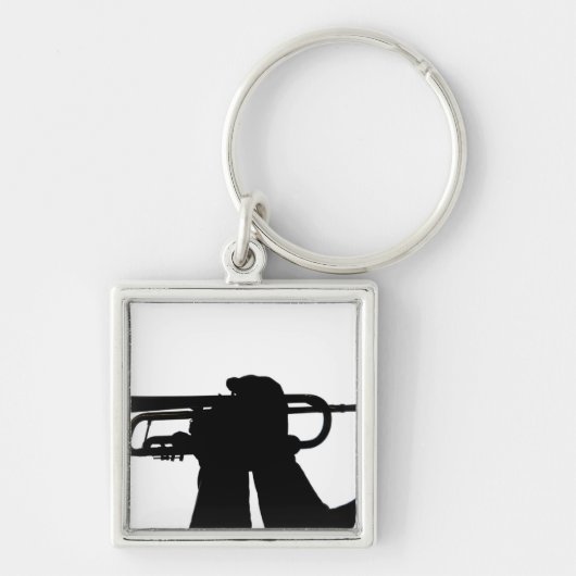 Ein Dienstmitglied spielt eine Melodie Schlüsselanhänger (Vorne)