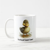 Ein digitales Bild einer Niedlichen Ente Kaffeetasse (Links)