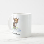Ein digitales Bild einer Niedlichen Karibik Kaffeetasse (Vorderseite Links)
