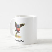 Ein digitales Bild eines Berges Apo Lorikeet Kaffeetasse (Vorderseite Links)