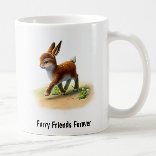Ein digitales Bild eines Niedlichen Antelops Kaffeetasse