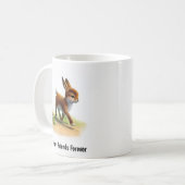 Ein digitales Bild eines Niedlichen Antelops Kaffeetasse (Vorderseite Links)