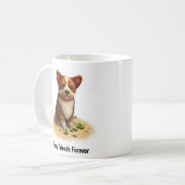 Ein digitales Bild eines Niedlichen australischen Kaffeetasse (Vorderseite Links)