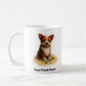 Ein digitales Bild eines Niedlichen australischen Kaffeetasse (Links)
