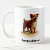 Ein digitales Bild eines Niedlichen australischen Kaffeetasse