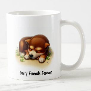 Ein digitales Bild eines Niedlichen australischen  Kaffeetasse