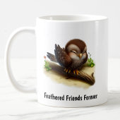 Ein digitales Bild eines Niedlichen Hawks Kaffeetasse