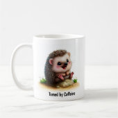 Ein digitales Bild eines Niedlichen Igels Kaffeetasse (Links)