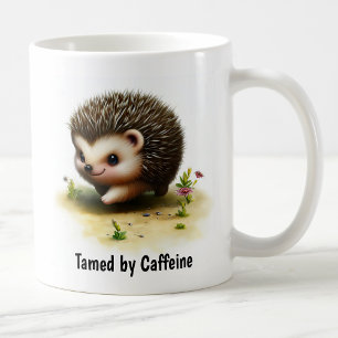 Ein digitales Bild eines Niedlichen Igels Kaffeetasse