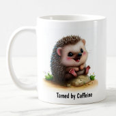 Ein digitales Bild eines Niedlichen Igels Kaffeetasse