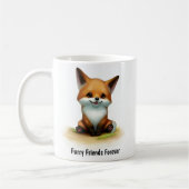 Ein digitales Bild eines Niedlichen Inselfochs Kaffeetasse (Links)