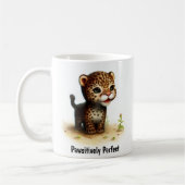 Ein digitales Bild eines Niedlichen Jaguars Kaffeetasse (Links)