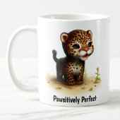 Ein digitales Bild eines Niedlichen Jaguars Kaffeetasse