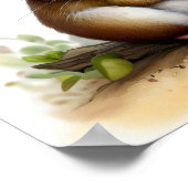 Ein digitales Bild eines Niedlichen Jerboa Poster (Ecke)