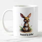 Ein digitales Bild eines Niedlichen Kangaroo Kaffeetasse