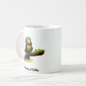 Ein digitales Bild eines Niedlichen Maskenbildchen Kaffeetasse (Vorderseite Links)