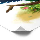 Ein digitales Bild eines Niedlichen Maskenbildchen Poster (Ecke)