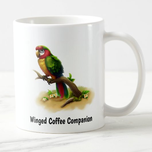 Ein digitales Bild eines Niedlichen Militärs Kaffeetasse