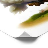 Ein digitales Bild eines Niedlichen molukkanischen Poster (Ecke)