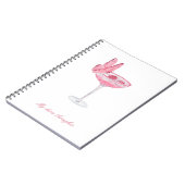 Ein Diva-Notizbuch Notizblock (Linke Seite)