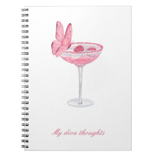 Ein Diva-Notizbuch Notizblock