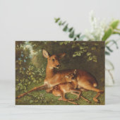 Ein Doe mit Fawn | Carl Schweninger, Jr. (Stehend Vorderseite)