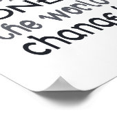 Ein Dog-Poster gerettet Poster (Ecke)