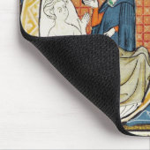 Ein Doktor Diagnosing ein Patient Mousepad (Ecke)